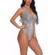 thumbnail image 5 of Mono sexy Mono de cosplay suave Mono de tela con pantalla de encaje para mujeres adultas, Gris, S Noticed XX000036-10, 5 of 7