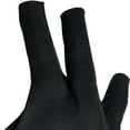 thumbnail image 2 of funtasica 3 Fingers Billiard Glove Open Pool Cue Glove Lightweight Breathable Universal Cue Separate Finger Gloves Snooker Cue Gloves Black, 2 of 8