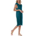 thumbnail image 3 of EZI Nightgowns for Women - Soft & Breathable Satin Night Gowns for Adult Women - Medium to Plus Size Womens Sleep Shirts - Knee-Length Nightgown, 3 of 9