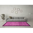 thumbnail image 3 of Ahgly Company Indoor Rectangle Abstract Pink Modern Area Rugs, 7' x 9', 3 of 4