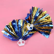 Raindrops 3Pack Cheerleader Accessories Cheerleading Poms Round for Kids College Students 11.8in