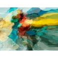 thumbnail image 2 of Tienhaara, Michael 14x12 White Modern Wood Framed Museum Art Print Titled - Shapes I, 2 of 4