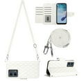 thumbnail image 2 of Mantto for Moto G Power 5G 2023 Case RFID Blocking Wallet Card Holder Leather PU Flip Cover Lanyard Crossbody Strap Women Girl Magnetic Clasp Kickstand for Motorola Moto G Power 5G 2023, White, 2 of 8