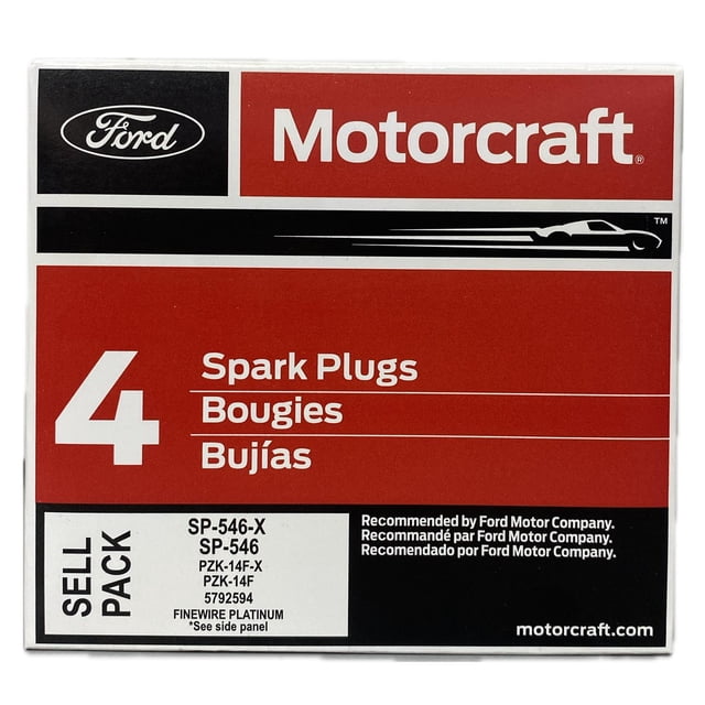 Caja de 4 Bujias MOTORCRAFT PZK-14F