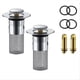 thumbnail image 1 of 2PCS Bathroom Sink Stopper Hair CatcherBathroom Sink Drain Strainer, 1 of 5