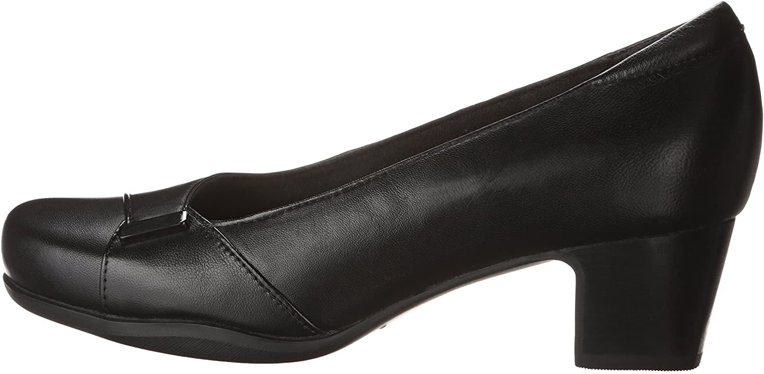 Observation hypotese Displacement clarks women's rosalyn belle, black leather, 9.5 2a - narrow - Walmart.com