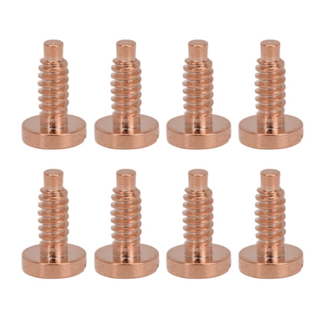 Watch Case Screw, Watch Back Cover Screw Precise Structure 8pcs 2.0mm Width For Watch Repair Gold,Silver,Rose Gold