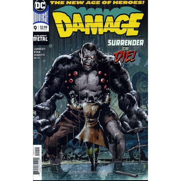 Damage (2nd Series) #9 VF ; DC Comic Book