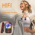 thumbnail image 4 of Reproductor MP3 RUIZU 64GB con Bluetooth 5.3, grabadora de voz roja, 4 of 7