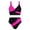Hot Pink, variant on Ymyiu Cute Bathing Suits for Teens Toddler Girl Swimsuit Color Block Swimwear Girls Beach Bathing Suit Two Pieces Bikini Set Summer Size 13-14 Years (Hot Pink,13-14 Years)
