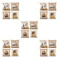 thumbnail image 1 of Injueey 4 fundas de almohada suaves y duraderas para una acogedora decoración de noche de Halloween, funda de cojín con ambiente festivo, Type2 NO2, 1 of 6