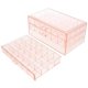thumbnail image 2 of MLINS Jewelry Storage Organizer 3 Layer Jewelry Box for Earrings Bangles Bracelets Necklaces and Rings, 2 of 4