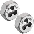 thumbnail image 1 of HUGFEGWE Hex Rethreading Die, UNC 3-48 Carbon Steel Thread Die, Hex Rethreading Die Machine Thread Die, Hexagon Taper Pipe, 2 Pcs CJB91-22843, 1 of 6