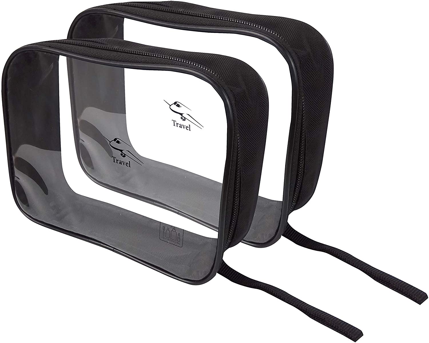 Travel Bag Clear Nylon Cosmetic Pouch 