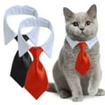 thumbnail image 3 of Dog Neck Tie Adjustable Cat Ties Collar 25 Kind of Assorted Patter Puppy Pet Bow Ties Grooming Accessories for Small Dogs Cats Birthday Photography Holiday Festival Party Gift Favor, 3 of 6