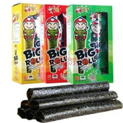 TAO KAE NOI Grilled Seaweed Big Roll; Spicy Flavor; Box of 9 Packets; Taste of Thailand