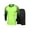 Fluorescent Green, variant on Sholeno Adult Men Football Goalkeeper Jersey Soccer Uniform Protective Padded Long Sleeve Goalie Orange M