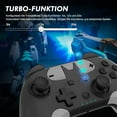 thumbnail image 2 of Game Controller - Wireless Gamepad for Nintendo Switch/OLED/Lite with Macro Button, 3 Levels Turbo Function, 4 Levels Adjustable Vibration, Six-Axis Motion Control, 2 of 7