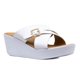 thumbnail image 3 of Sandalias para Mujer Jema 1158 blanco 23.5, 3 of 4