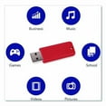 thumbnail image 5 of PinStripe USB 3.0 Flash Drive, 32 GB, Assorted Colors, 5/Pack | Bundle of 2, 5 of 6