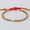 Red, variant on Hand-woven Creativity Temperament Pull Bracelet Red String Adjustable Bracelets-Red
