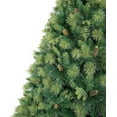 thumbnail image 6 of Naomi Home 7.5ft Christmas Tree with Lights, Realistic Traditional Christmas Tree Prelit with Pine Cones, Foot Pedal 1556 Branch Tips, 750 Warm Lights and Metal Stand, Aritificial Christmas Tree, 6 of 9