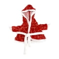 thumbnail image 2 of AZXY Christmas Porch Goose Outfit, 23" Santa‑Style Goose Clothes Dress Set, Goose Clothing & Goose Cloth for Cement Plastic Duck Goose Statue, Winter Xmas Outdoor Decor for Yard Lawn Garden, 2 of 6
