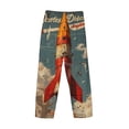 thumbnail image 6 of Balery Rusty Rocket Launch print Men's Pajama Pants,Ultra Lightweight Pjs,Lounge Pant-X-Large, 6 of 9