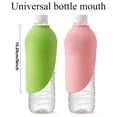 thumbnail image 3 of Portable Dog Water Bottle for Walking Portable Pet Water Bottles for Puppy Small Medium Large Dogs Water Dispenser Pet Water Bowl Dog Accessories (Pink), 3 of 5