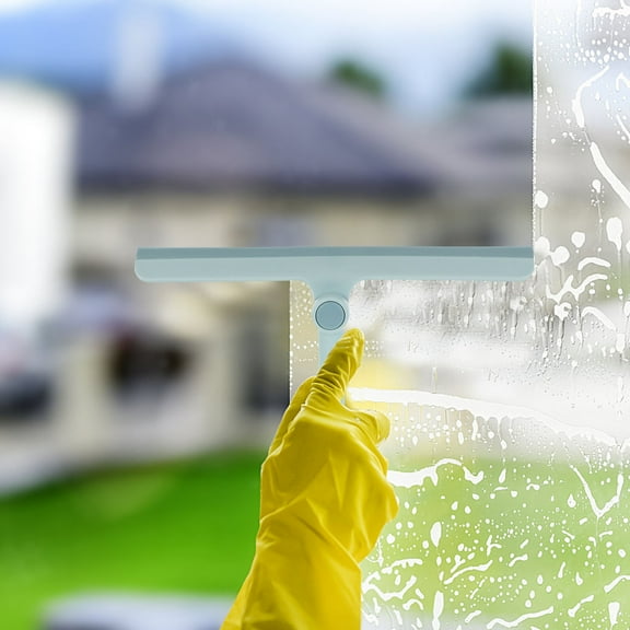 FELTECHELECTR 1Pack Professional Window Squeegee Cleaner T Shaped Design for Glass Doors and Windows