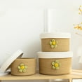thumbnail image 4 of 1 Set Basket For Toys 7.1x7.1x3.5in With Lid For Home Use, 4 of 9