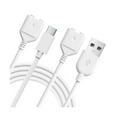 thumbnail image 1 of wonima11 2 Pack Magnetic Replacement Charger Cable 6MM Calibre USB-A & USB-C to Magnetic Cord DC for Rose Tool, 2.62FT Cable, 5V/1A Charger for Wand Massagers and Electronics (Magnetic-6MM), 1 of 1