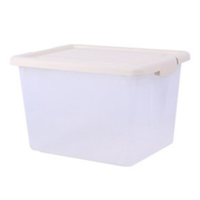 Coofit Container Box Plastic Clear Multifunctional Toys Storage Bin Storage Latch Box