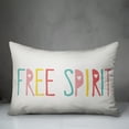 thumbnail image 3 of Creative Products Free Spirit 14x20 Spun Poly Pillow, 3 of 3