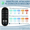 thumbnail image 4 of KFBGKKF Antifaz Caliente para Ojos, M&aacute;scara de Ojos Calentada, 5 Temperaturas y 5 Controles de Tiempo, Cable USB con Calor, M&aacute;scara para Dormi para Secos, Blefaritis, Sinusitis,, 4 of 7