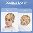 thumbnail image 6 of Honeii Colorful Chicken Print Kids Knit Beanie Watch Hat ,Knit Cap for Boys and Girls, 6 of 7