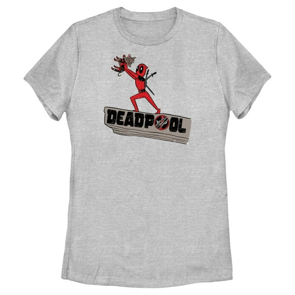Women's Marvel: Deadpool & Wolverine Hail Dogpool Graphic T-Shirt