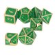 thumbnail image 5 of Juego de dados poliédricos, juego de mesa de metal de 7 piezas, dados de metal, dados poliédricos rodantes, rendimiento de alta gama, 5 of 8