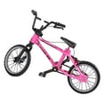 thumbnail image 3 of Mini Model for Kids Boys Riding Bike Model for Home Desk Table Decoration , Pink, 3 of 6