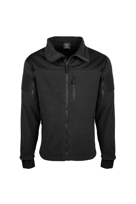 Custom Spec Ops Tactical Fleece Jacket M Black
