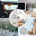 thumbnail image 3 of 10cm Hanging Ring Thermometer and Hygrometer High Precision Home Indoor and Outdoor Baby Room Pointer English Thermometer, 3 of 4