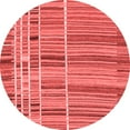 thumbnail image 1 of Ahgly Company Indoor Round Abstract Red Modern Area Rugs, 3' Round, 1 of 4