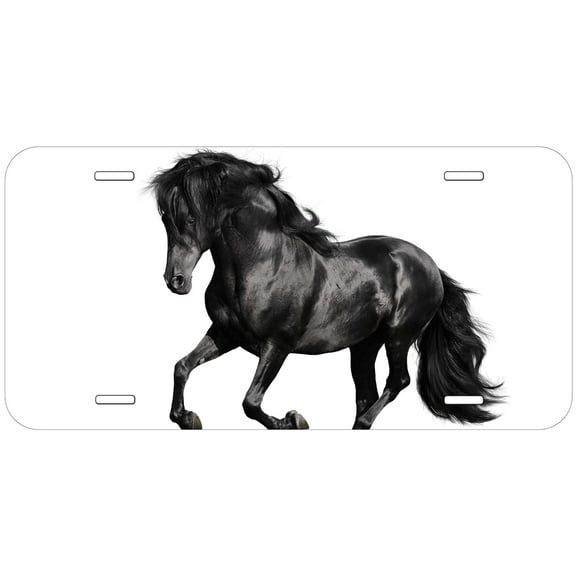 Horse HTAG14 Novelty Car Auto License Plate