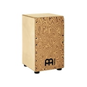 MEINL Woodcraft Series String Cajon with Makah Burl Frontplate Makah Burl