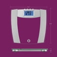 thumbnail image 3 of Báscula de baño Conair Weight Watchers con grasa corporal e IMC, 3 of 8