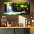 thumbnail image 1 of Erawan Cascade - Grande Impression sur Toile, 1 of 3