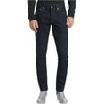 thumbnail image 1 of Calvin Klein Jeans Mens Low-Rise Embroidered Slim Leg Jeans Blue 40/32, 1 of 2
