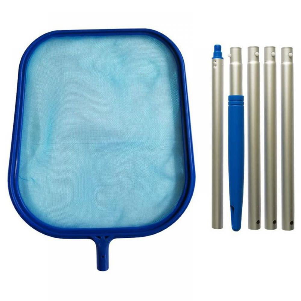 Details about   Sturdy Swimming Pool Brush Deep Leaf Net Mesh Cleaning Skimmer Telescopic Pole Q 