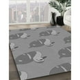 thumbnail image 2 of Ahgly Company Indoor Rectangle Patterned Dark Gray Area Rugs, 7' x 10', 2 of 6