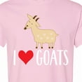 thumbnail image 4 of Inktastic Goat Cute I Love Goats Farm Animal T-Shirt, 4 of 5